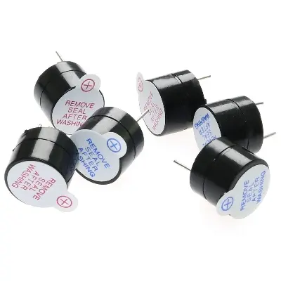 Picture of Buzzer 5V To 12V -5Pcs (Black)