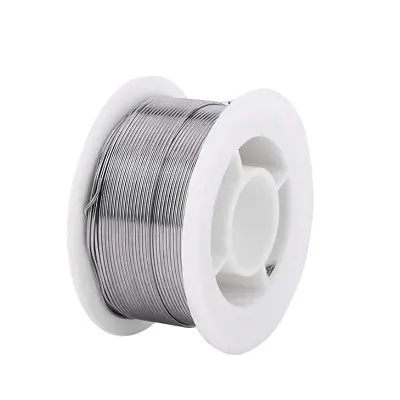 Picture of Welding Iron Wire Reel 0.8mm Rosin Core Flux Solder Wire Reel (Silver)