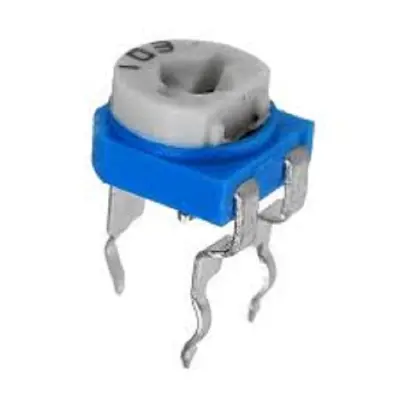 Picture of TrimPot 10K(103) Ohm Variable Resistor 6mm-10Pcs (Silver)