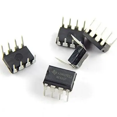 Picture of IC 555 FOR DIY PROJECT [5PC] (Black)