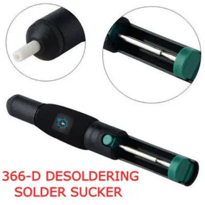 Picture of 366-D DESOLDERING SOLDER SUCKER SOLDERING PUMP SUCTION TIN VACUUM REMOVAL TOOL PEN FOR RC MODELS (Multicolor)