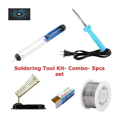 Picture of Soldering Tool Kit- Combo- 5pcs set (Multicolor)