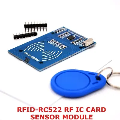 Picture of RFID-RC522 RF IC CARD SENSOR MODULE (Silver)