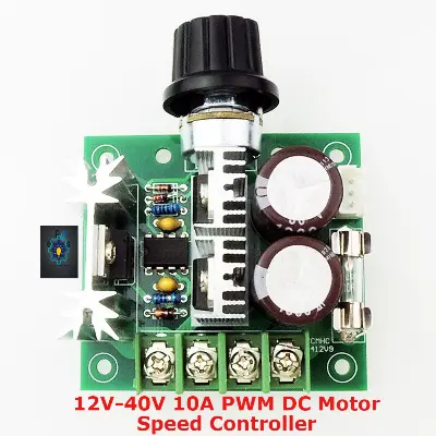 Picture of 12V-40V 10A PWM DC Motor Speed Controller CVT Speed Switch Module (Multicolor)