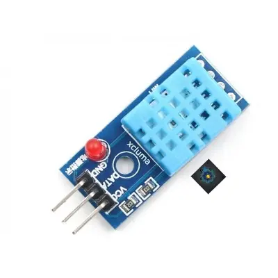 Picture of DHT11 Temperature and Relative Humidity Sensor Module (Multicolor)