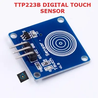 Picture of TTP223B Digital Touch Sensor Capacitive Touch (Silver)