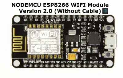 Picture of NODEMCU ESP8266 WIFI Module Version 2.0 (Without Cable) (Silver)