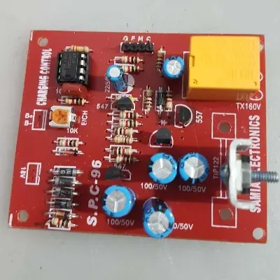 Picture of Auto Cut Charging Circuit Lm-7812 12V 7A To 200A Battery Over Charger Auto Cut Circuit For Making 12V 7A To 200A Battery Charger - Solar Panel (Silver)