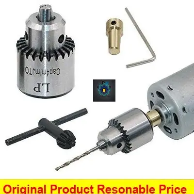 Picture of Drill Chuck Set For D775 Motor (0.6 - 6.0 mm Bit Supported) (Silver)