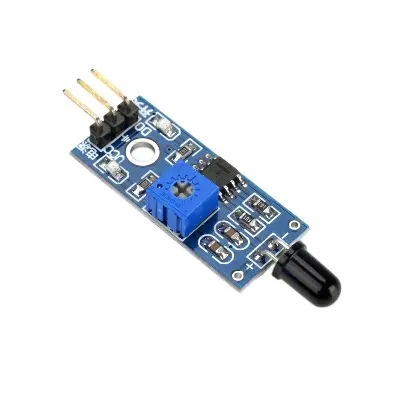 Picture of 1-CHANNEL FLAME SENSOR MODULE FOR ARDUINO (Silver)