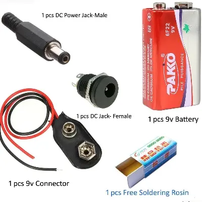 Picture of 9 Volt Battery Combo Pack With 1 Free Item (Multicolor)