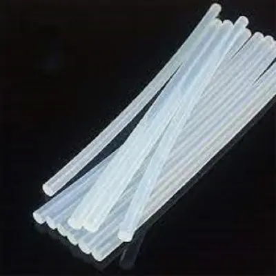 Picture of 10 Pcs Hot Melt Glue Stick Clear mini for Small Electric Glue Gun dia 7mm adhesive (White)