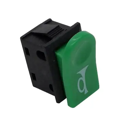 Picture of 5Pcs- Universal GREEN Push Button DC 12V 10A/ 24V 5A Horn Switches (Multicolor)