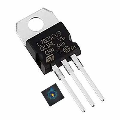 Picture of LM7805 Voltage Regulator -5Pcs (Black)