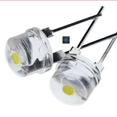 Picture of 8mm LED White-10Pcs (White)