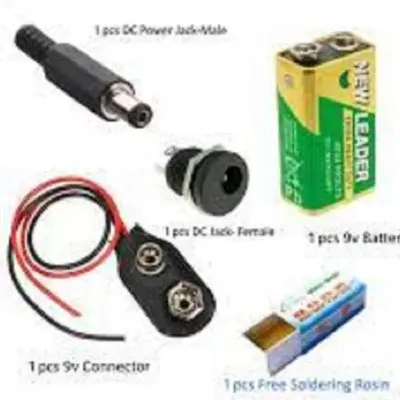 Picture of 9 Volt Battery Combo Pack (Black)