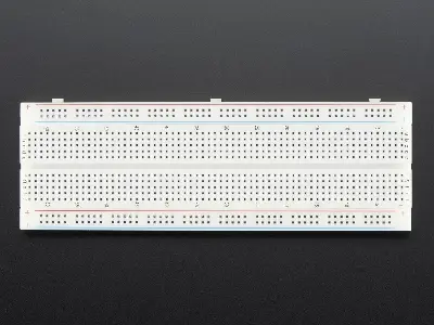 Picture of Prototype Breadboard 16.5X5.5 CM 830 Holes Solderless Universal Prototype for Test Develop DIY for Arduino Uno R3 (MB102) (White)
