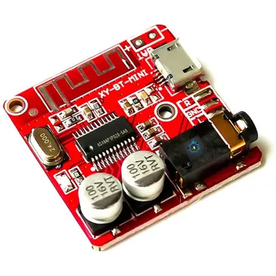 Picture of Mini MP3 Bluetooth Lossless Decoder Board Car Speaker Amplifier board Bluetooth 4.1 XY-BT-Mini Circuit Board Module
