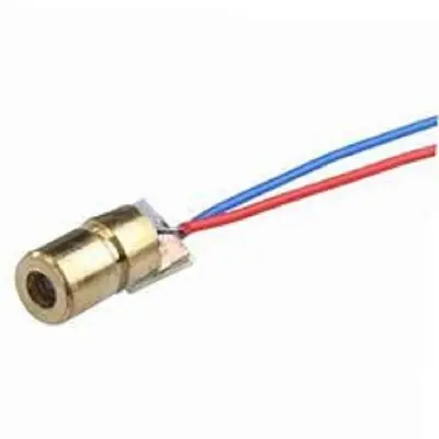 Picture of LASER 5V 5mW 650nm Red Dot Laser Diodes Module Pointer Copper Head Adjustable Red Laser Dot Diode Sight Copper Head Mini Laser Pointer