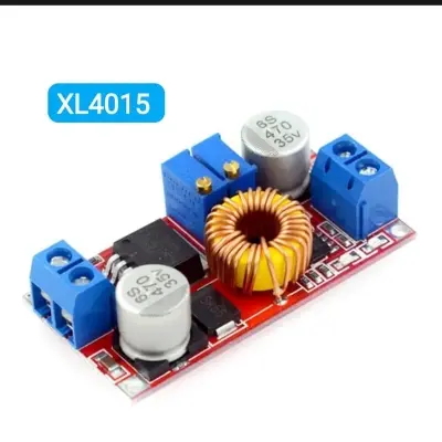 Picture of Xl4015 CC CV 5A Lithium Charger Board Adjustable 6-38V to 1.25-36v DC Step Down Power Supply Buck Module LED Driver - Innovative Design (Multicolor)
