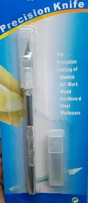 Picture of Precision Hobby Knife, Stainless Steel Cutter Craft Knive Set (Multicolor)