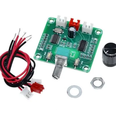 Picture of XH-A158 ultra clear Bluetooth 5.0 power amplifier board pam8403 small power DIY wireless speaker amplifier board 5W (Multicolor)