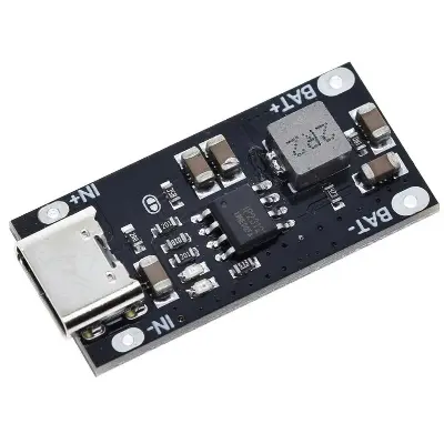 Picture of Type C USB Input High Current 3A Polymer Ternary Li-ion Lithium Quick Fast Charging Board IP2312 CC/CV Mode 5V To 4.2V (Multicolor)