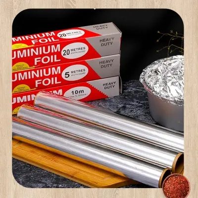 Picture of 1pcs Kitchen Aluminum Foil Paper 37.5/16 Square Feet Easy to Use and Reliable and Durable (Multicolor)