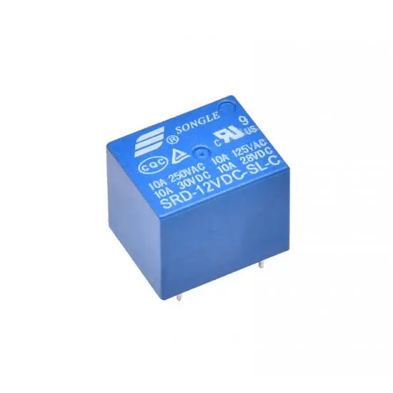 Picture of 12V DC Power Relay (SRD-12VDC-SL-C) 2-pcs