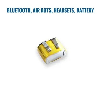 Picture of 3.7V 30mAh Mini Bluetooth Headset Battery or Bluetooth Circuit Battery & Wireless Air Dots Battery (Multicolor)
