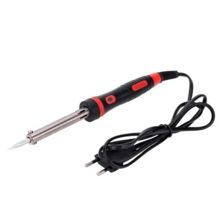 Picture of Soldering Iron 60W Tatal Soldering Iron with Indicator 220V 60WATT Red and Black HI Quality Soldering Iron (Black)