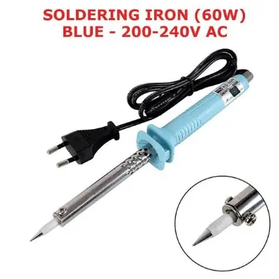 Picture of Soldering Iron (60W) - Blue - 200-240V Ac - Soldering Iron (Blue)