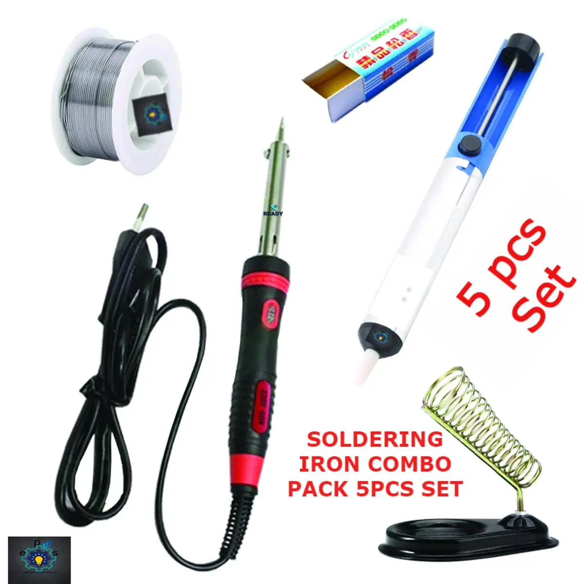 Picture of Soldering Iron Combo Pack 5pcs Set (Multicolor)