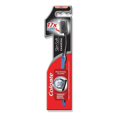 Picture of COLGATE S SOFT CHARCOAL TOOTHBRUSH 1PCS