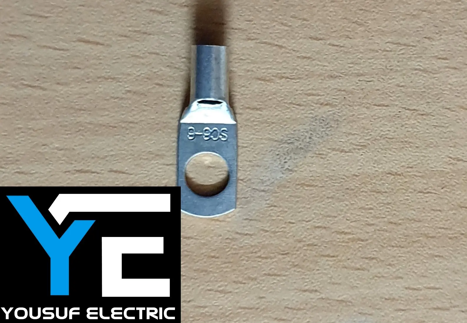 Picture of Cable lug china terminal ring lug connector clip 6 Rm copper 20 piece pack - Silver