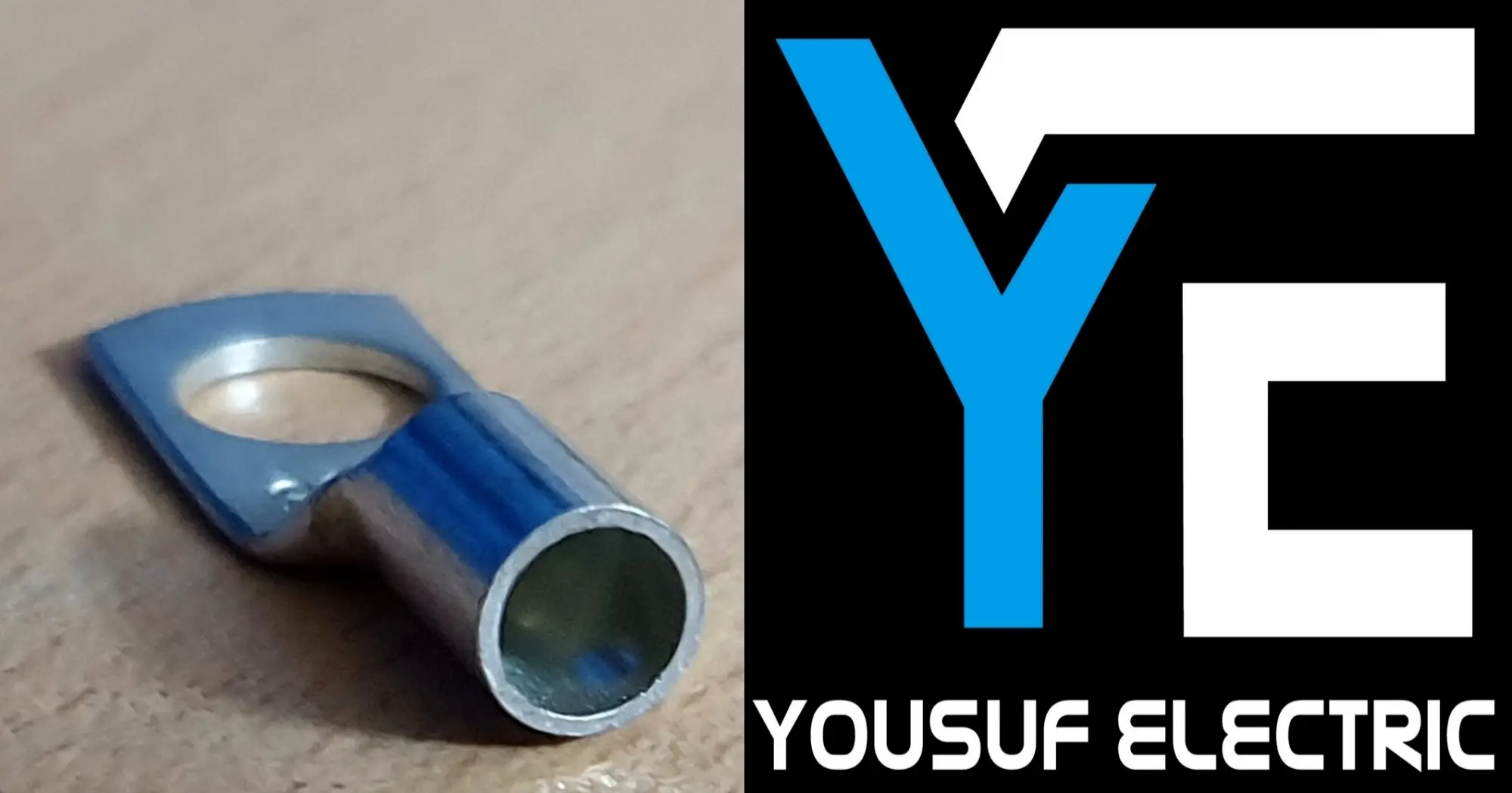 Picture of Cable lug china terminal ring lug connector clip 6 Rm copper 20 piece pack - Silver