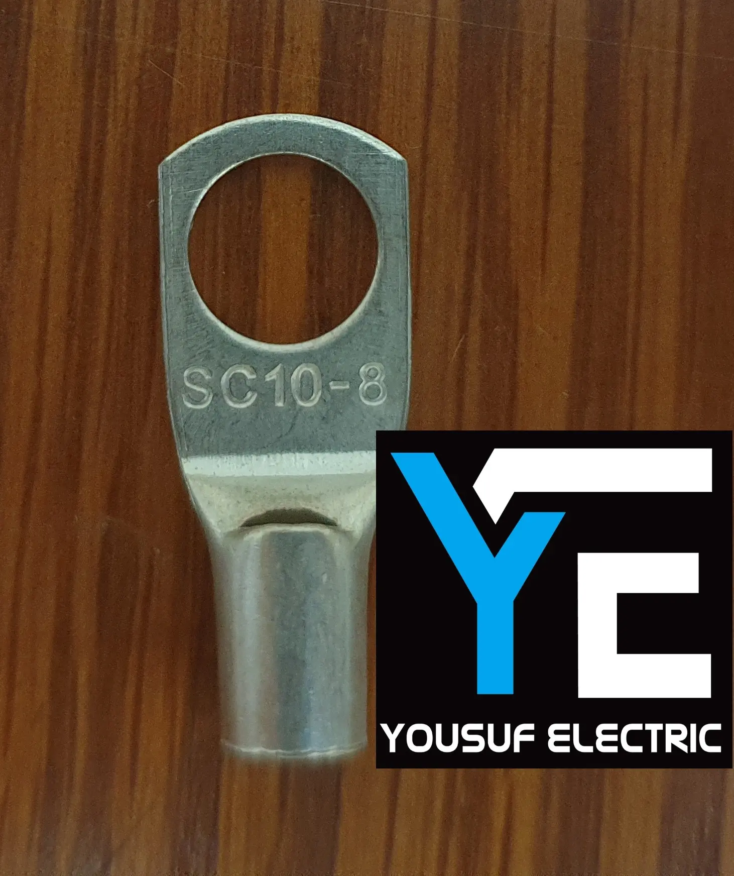 Picture of Cable lug china terminal ring lug connector clip 10 Rm copper 20 piece pack - Silver