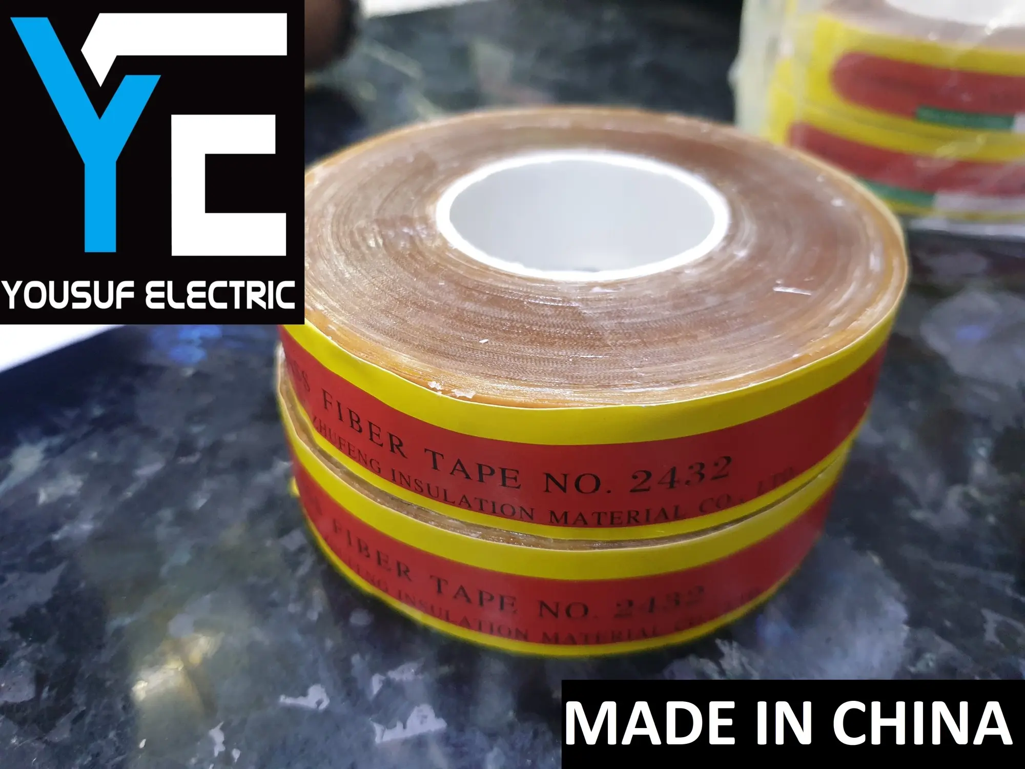 Picture of Empire tape fiber glass tape insulation tape - Yellow