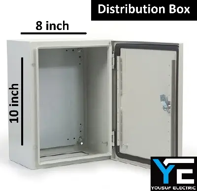 Picture of Distribution Box 10X8X6 Panel Box Sdb Box Db box mdb box steel box Board Industrial Box - Off White