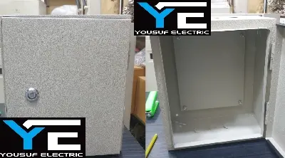 Picture of Distribution Box 10X8X6 Panel Box Sdb Box Db box mdb box steel box Board Industrial Box - Off White