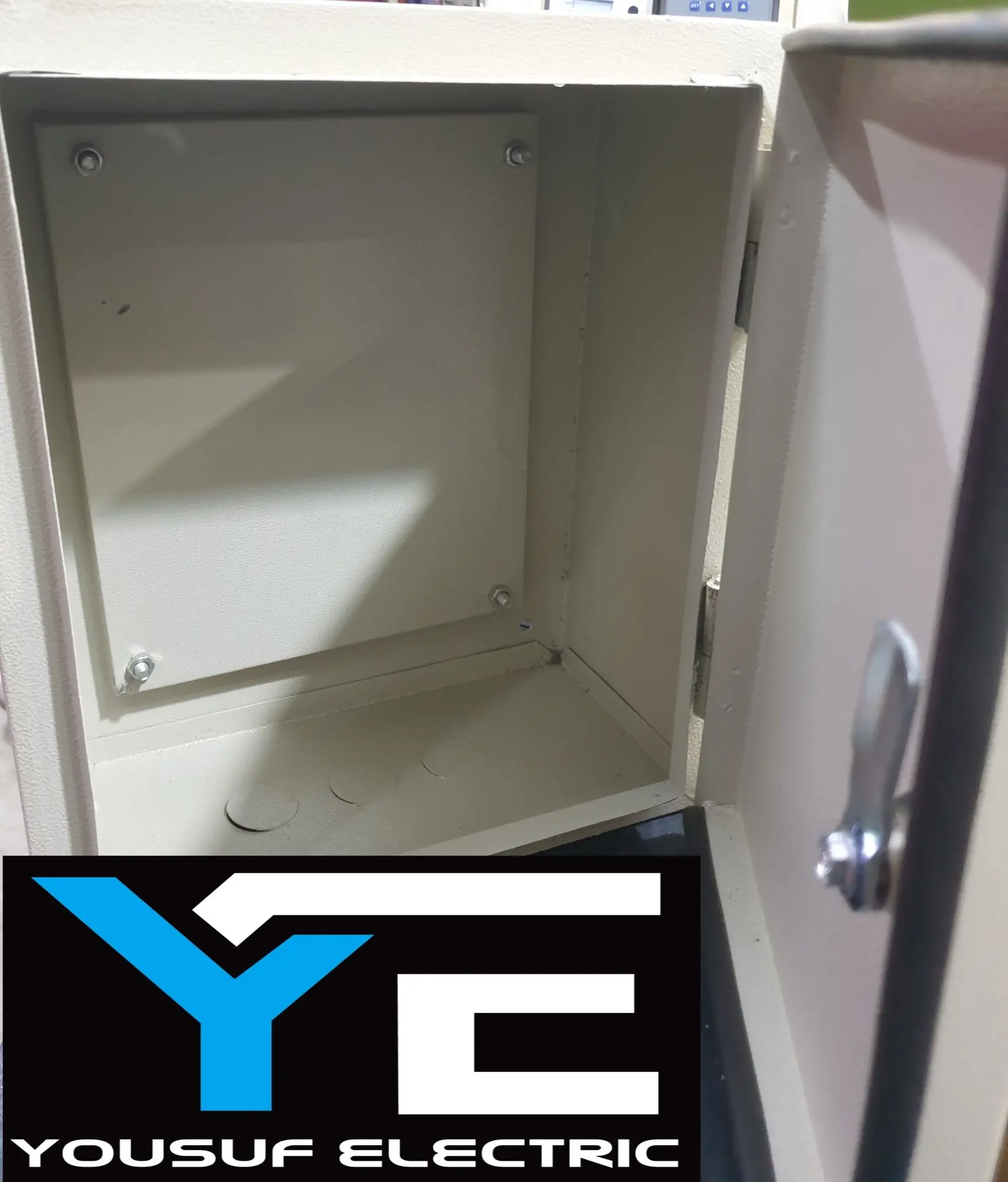 Picture of Distribution Box 10X8X6 Panel Box Sdb Box Db box mdb box steel box Board Industrial Box - Off White