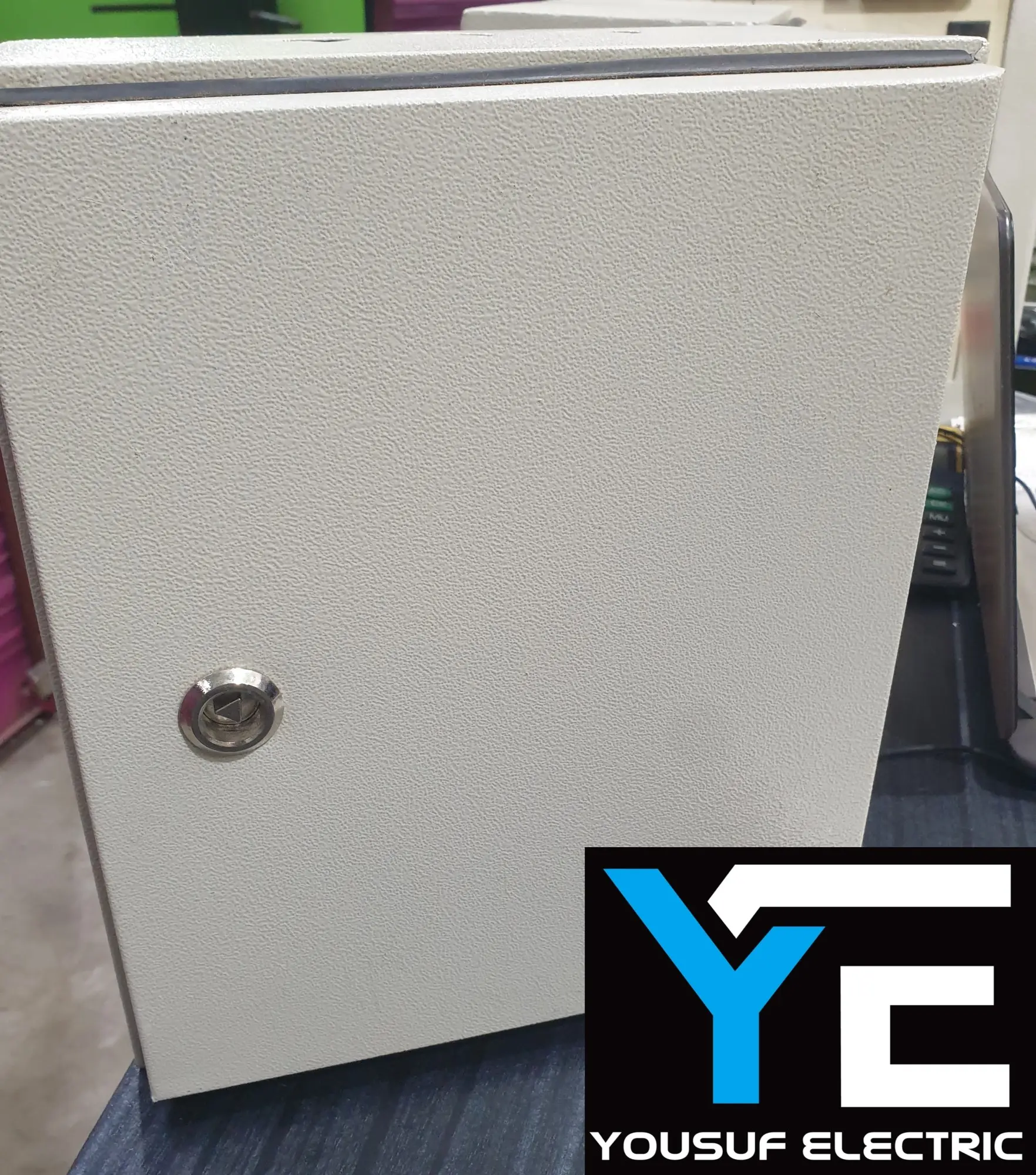 Picture of Distribution Box 10X8X6 Panel Box Sdb Box Db box mdb box steel box Board Industrial Box - Off White