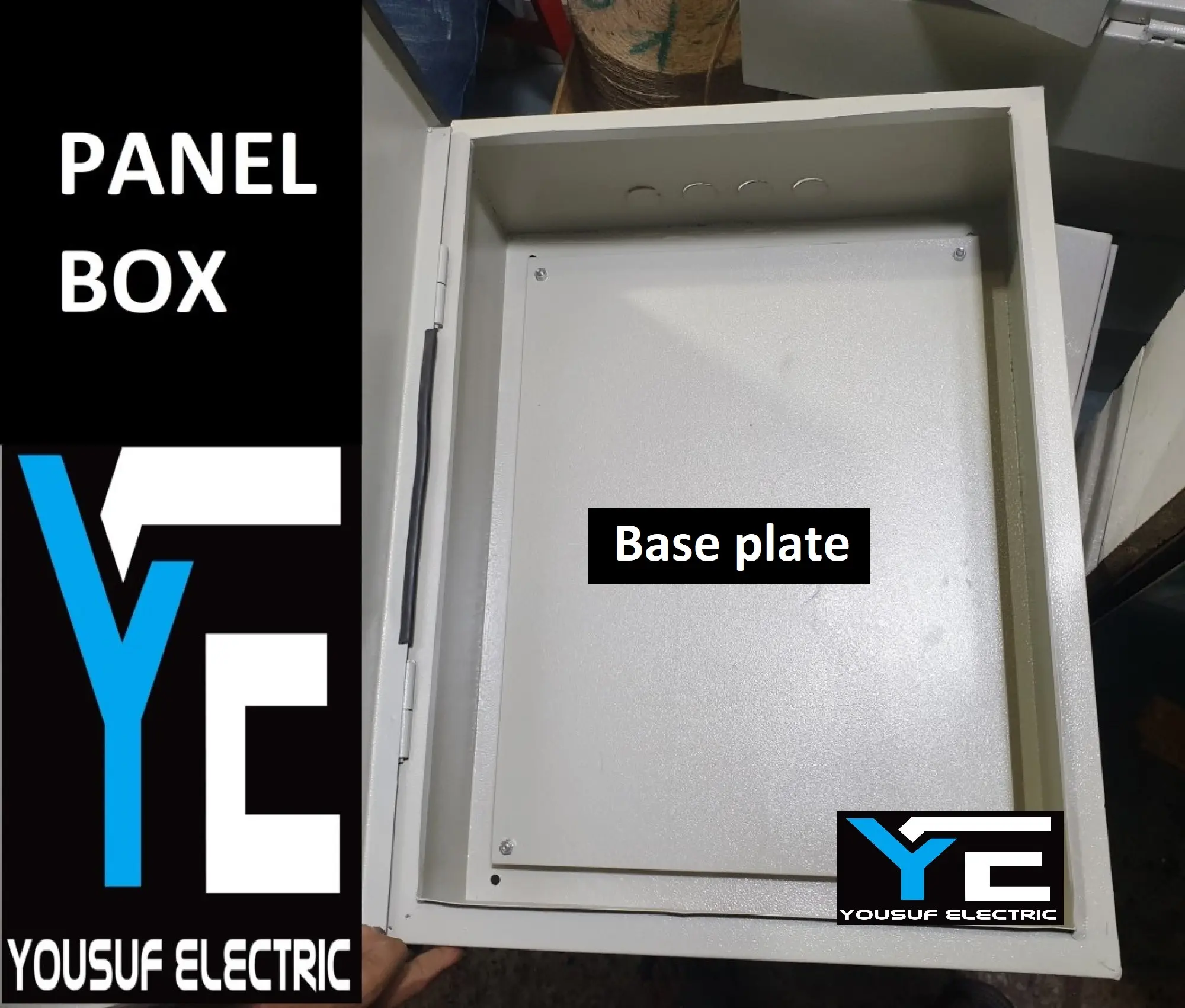 Picture of Distribution Box 18X12X6 Panel Box Sdb Box Db box mdb box steel box Board Industrial Box - Off White