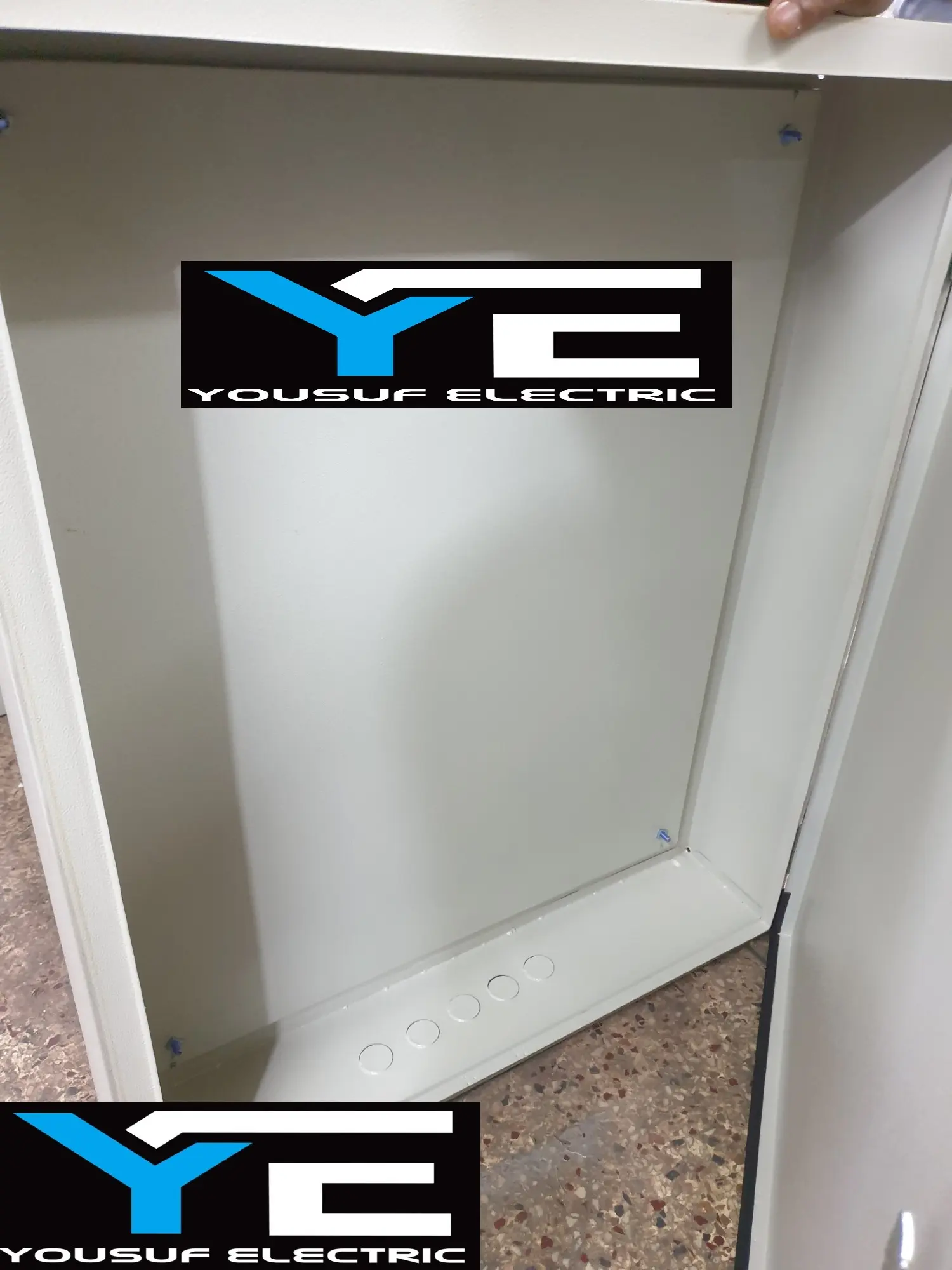 Picture of Distribution Box 24X18X6 Panel Box Sdb Box Db box mdb box steel box Board Industrial Box - Off White