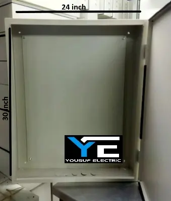 Picture of Distribution Box 30X24X6 Panel Box Sdb Box Db box mdb box steel box Board Industrial Box - Off White