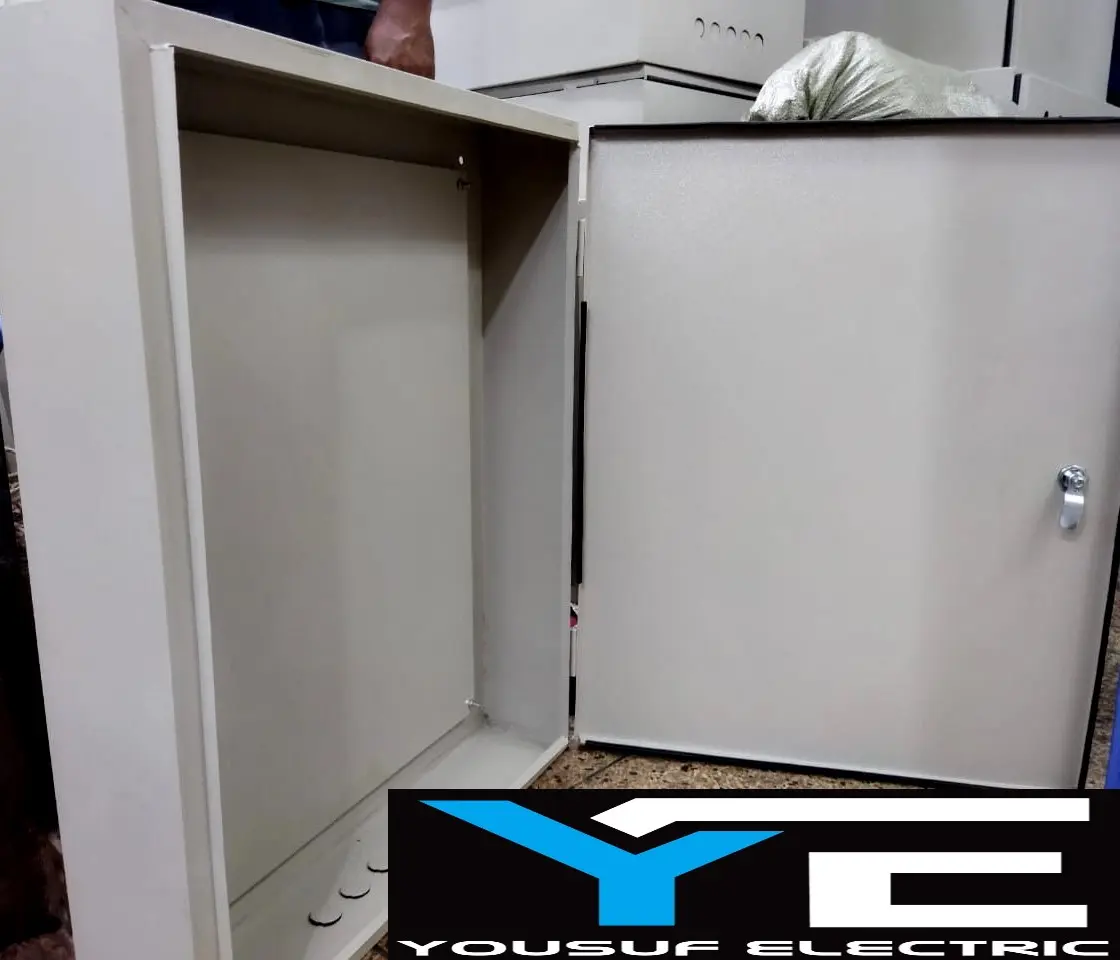 Picture of Distribution box 36x30x6 panel Box Sdb Box Db box mdb box steel box Board Industrial Box - Off White