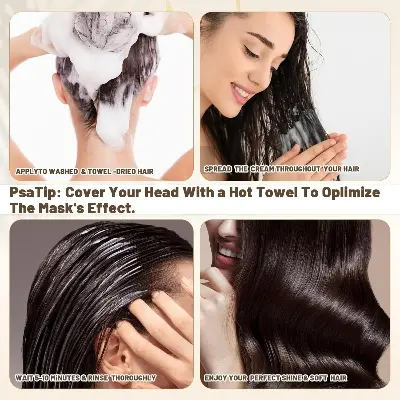 Picture of Karseell Maca Power Collagen Hair Mask – Deep Repair & Hydration for Dry, Damaged Hair (500ml)