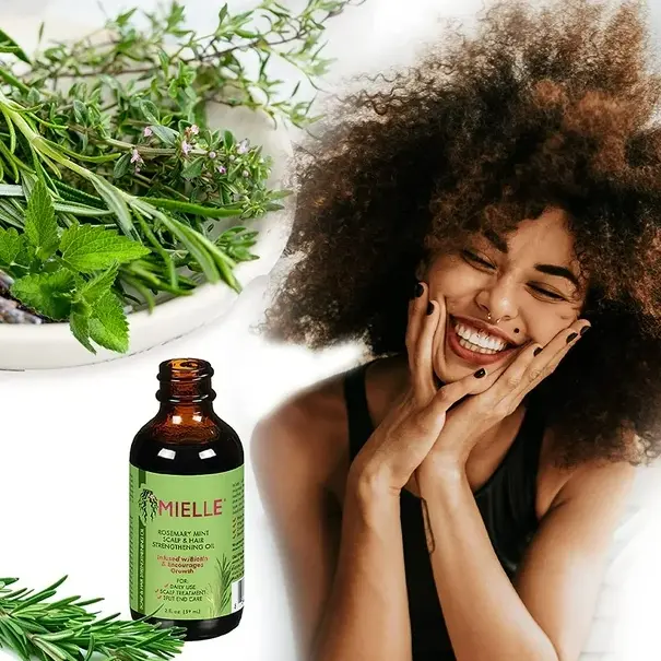 Picture of Mielle Rosemary Mint Scalp & Hair Strengthening Oil 59ml