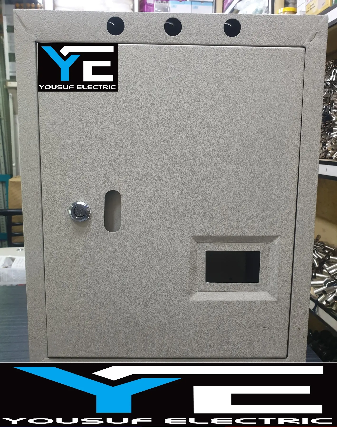 Picture of Distribution Box 20X16X5 Panel Box Sdb Box Db box mdb box steel box Board Industrial Box - Off White