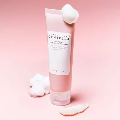 Picture of SKIN1004 Madagascar Centella Poremizing Deep Cleansing Foam – Gentle Daily Pore Cleanser(Pink)